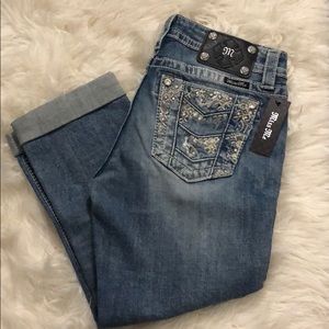 Miss Me Boyfriend Capris